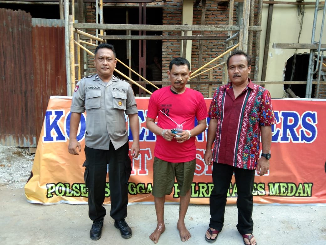 Asik Hisap Sabu Dosti Barus Diciduk Pegasus Sunggal