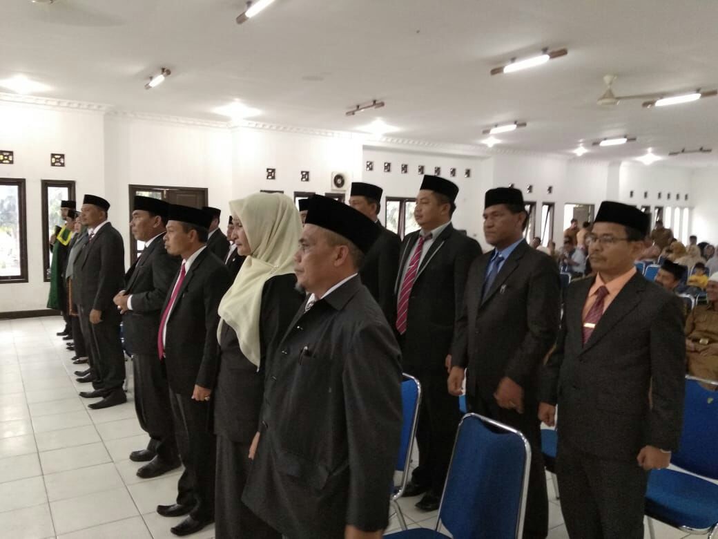 Bupati Lantik 17 Pejabat Eselon II di Jajaran Pemkab Gayo Lues
