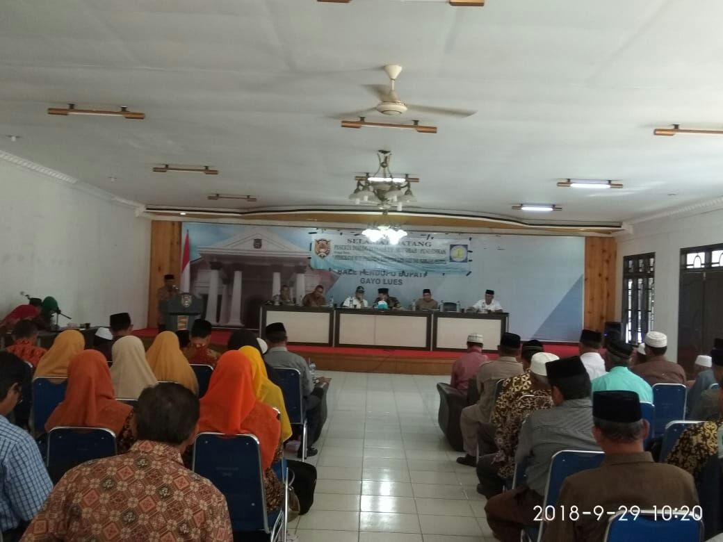 Bupari Galus Resmi Membuka Dialog Interaktif Tentang Pendidikan