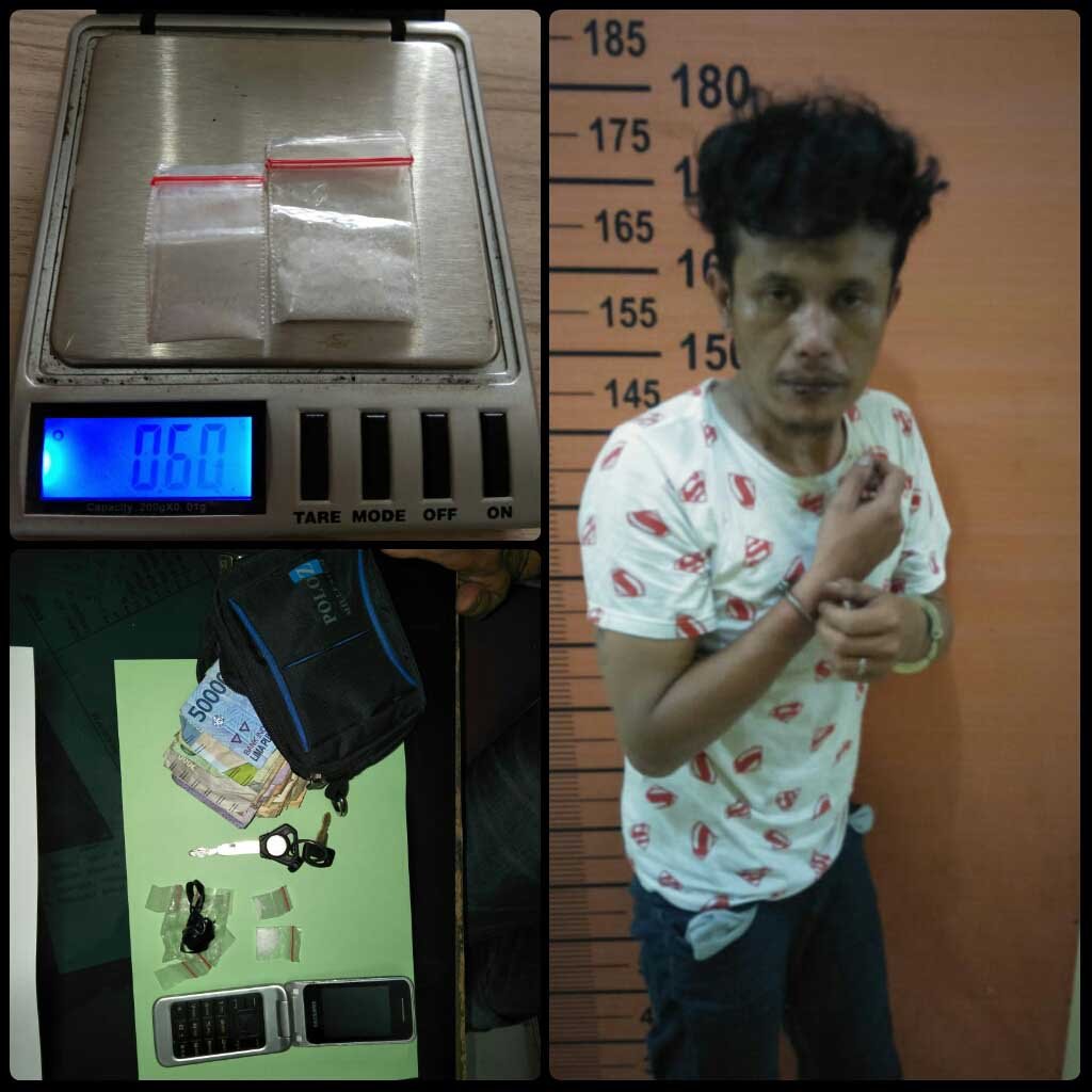 Pegasus Pancur Batu Ungkap Peredaran Narkoba di Bandar Baru