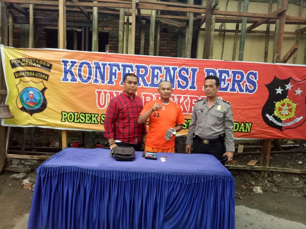 Suheri Pengedar Sabu Sei Semayang Diringkus Polisi