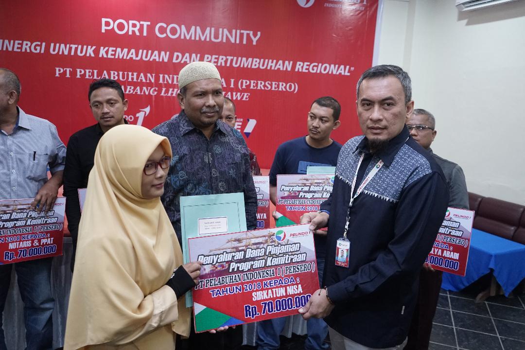 Perkuat Sinergitas, Pelindo 1 Lhoksumawe Gelar Port Community