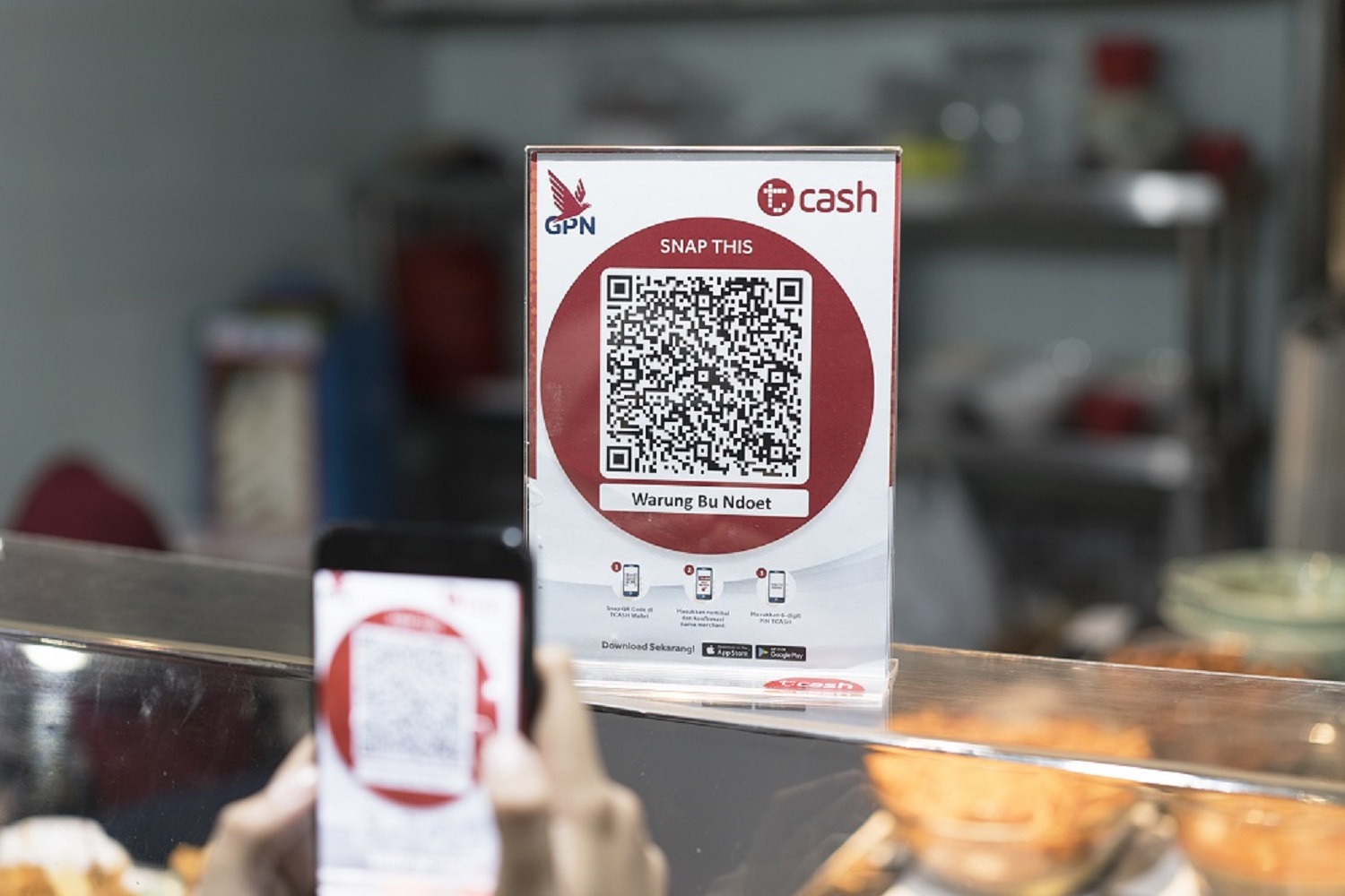 TCASHÂ  Dukung Uji Terapan Kode QR