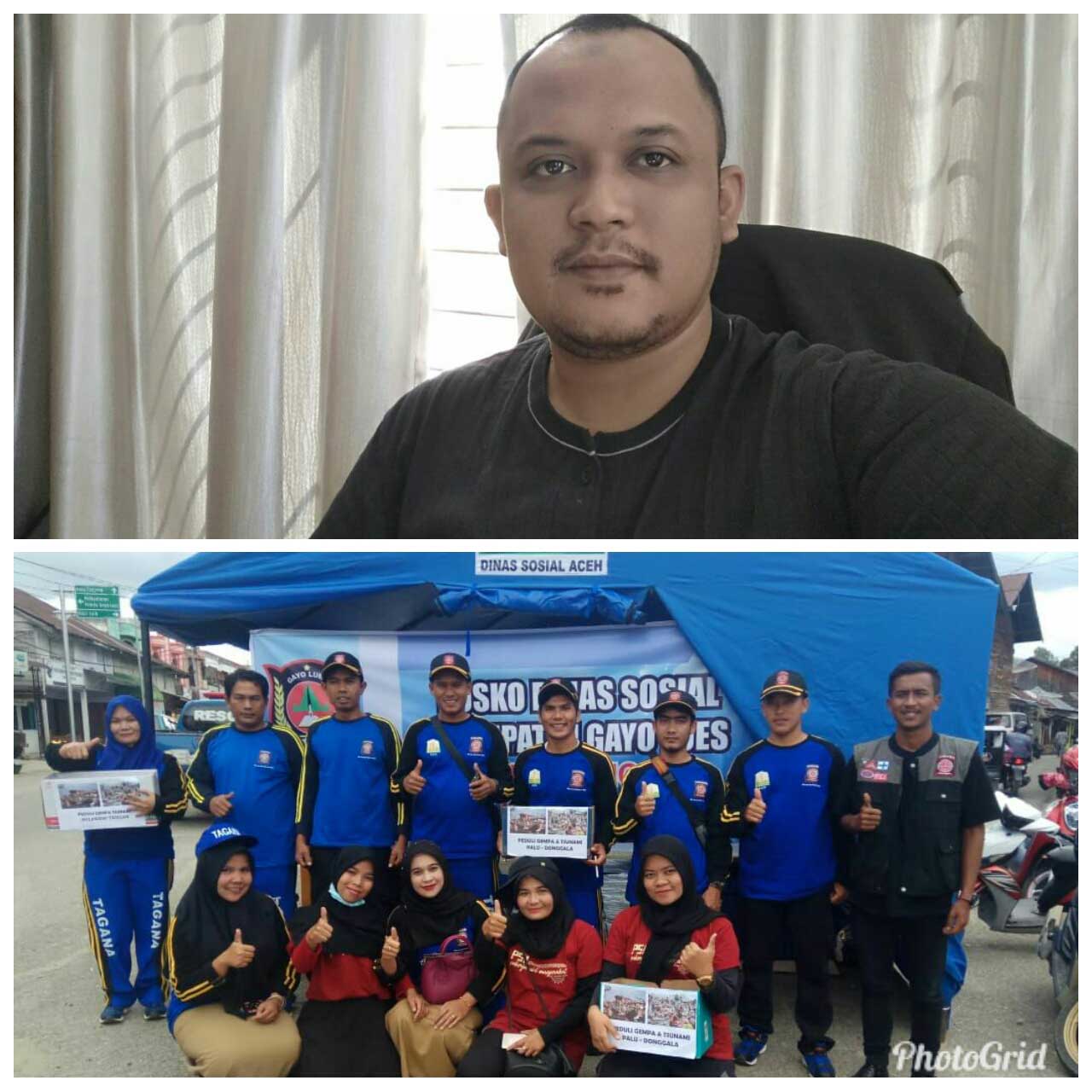 Peduli Gempa dan Tsunami Palu, TAGANA Gayo Lues Galang Dana