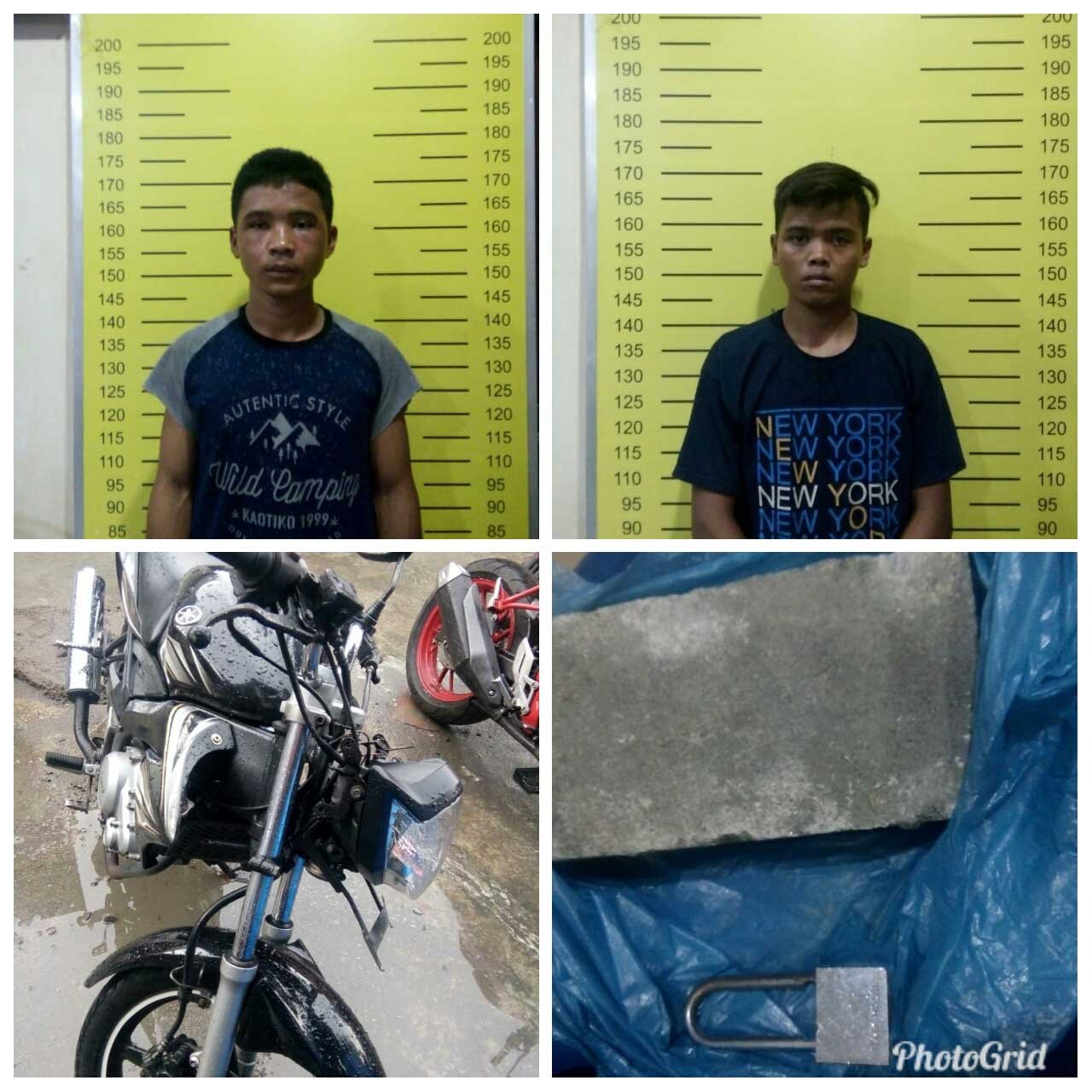 Sikat Motor, Dua Pelaku Curanmor Meringkuk di Polsek Percut
