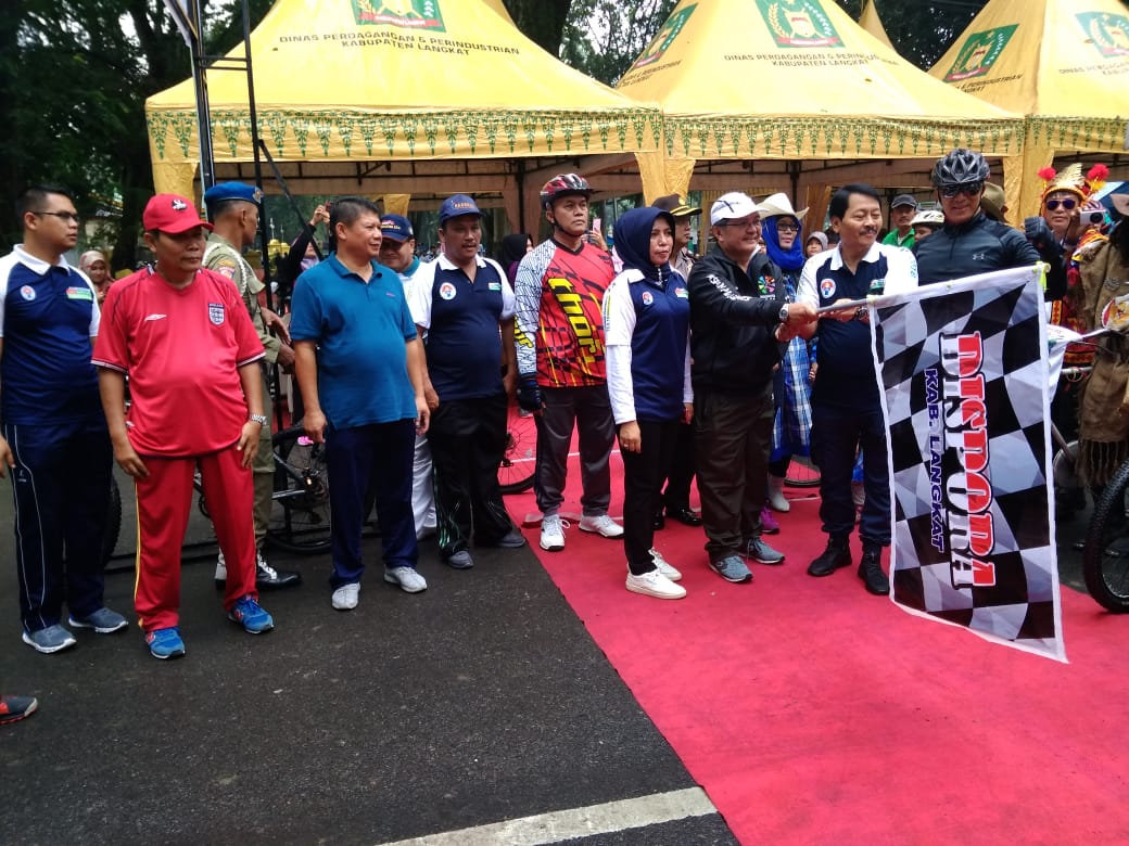 Langkat Gelar Sepeda Nusantara, Ini Jumlah Pesertanya