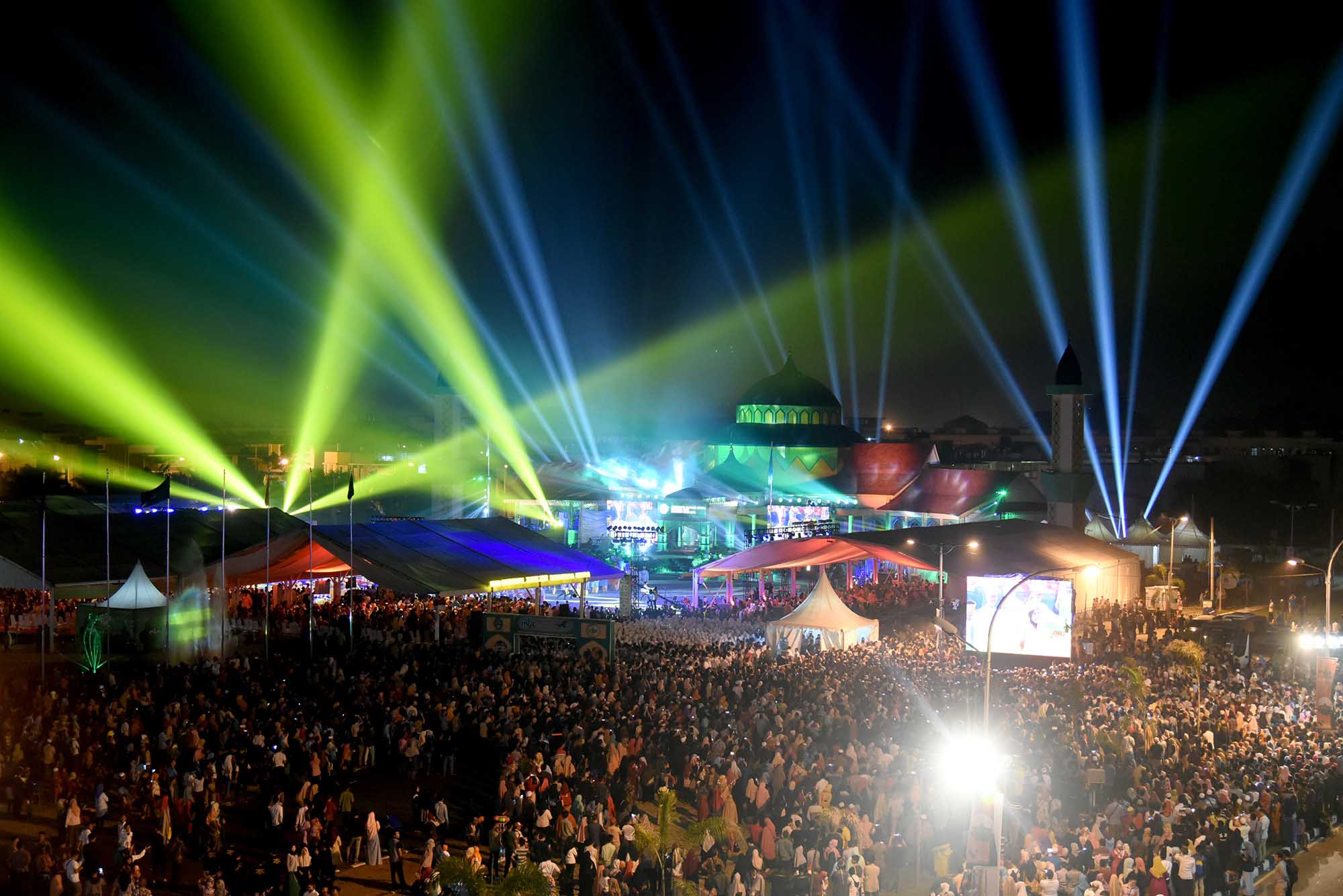 Pembukaan MTQN di Sumut Spektakuler