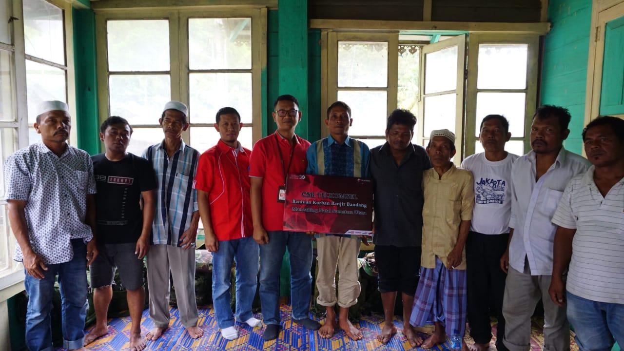 Telkomsel Bantu Korban Dan Optimalisasi Jaringan Di Madina