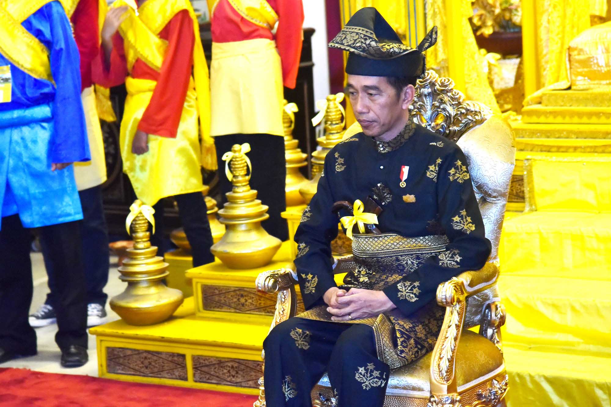 Dapat Gelar Bangsawan Tertinggi, Ini Kata Presiden Jokowi