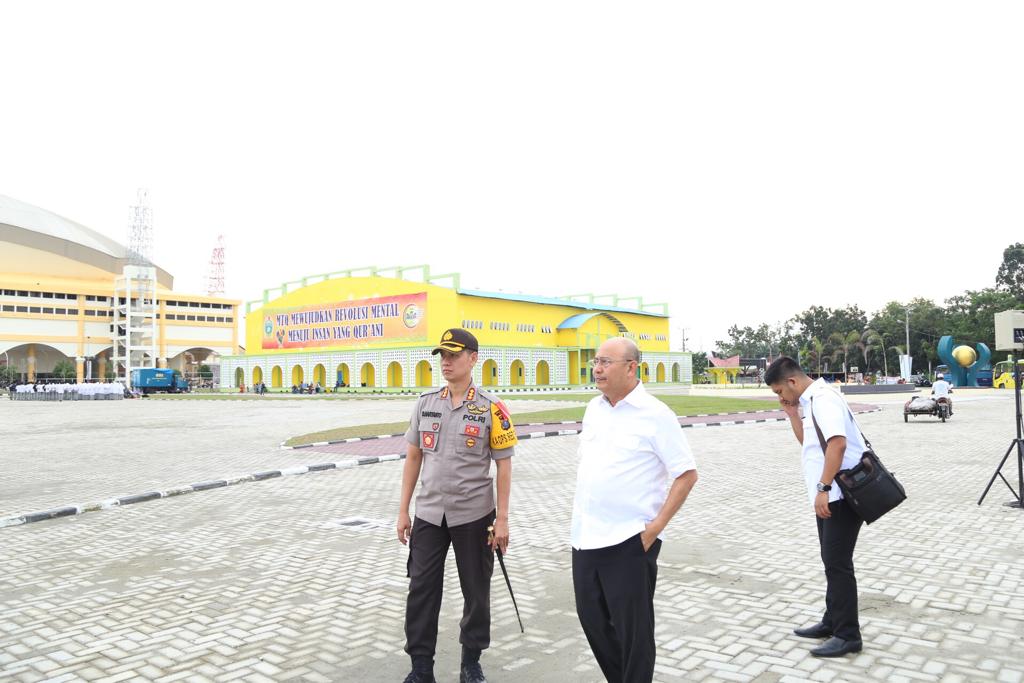 Kapolrestabes - WalikotaÂ  Tinjau Kesiapan Pasokan Listrik MTQN XXVII 2018