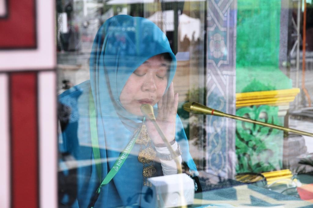 Peserta Qiraat Sabâ€™ah Mujawwad Putri Asal Sumut Sementara Unggul