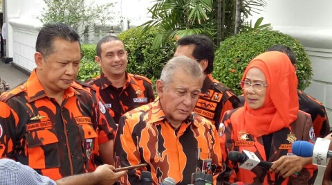 Yapto Ketemu Jokowi, Pemuda Pancasila Netral di Pilpres 2019