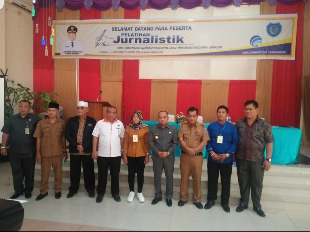Pemkab Labuhanbatu Gelar Pelatihan Jurnalistik