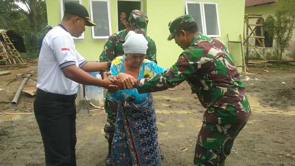 Tembus Kendala Antarkan Mimpi, TMMD Kodim 0203/ Langkat Di Desa Paluh Pakih Babusalam