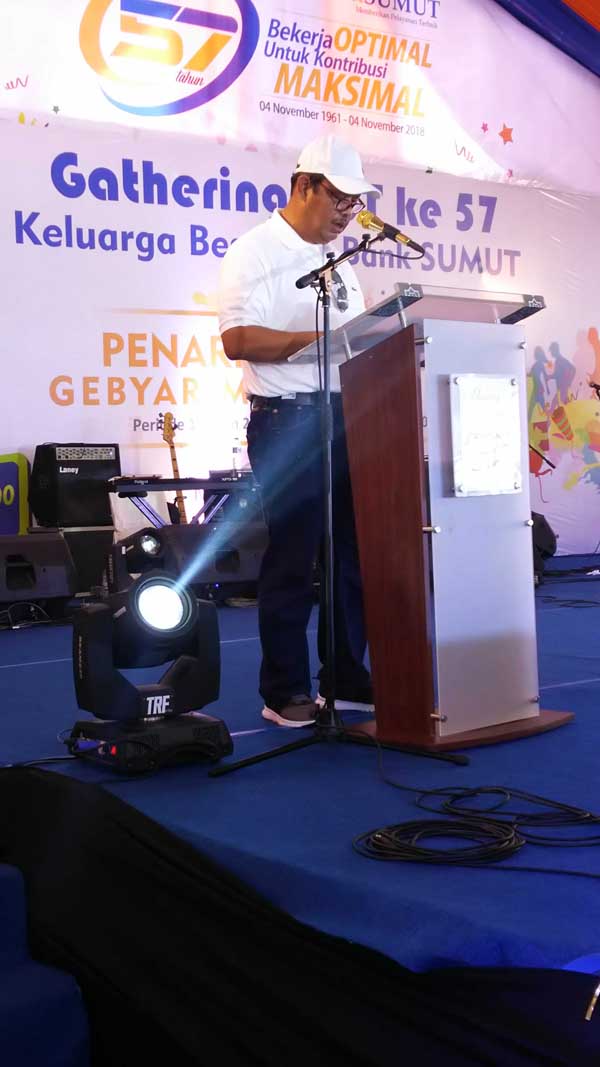 Puncak Acara HUT ke 57 Tahun,Â  PT Bank Sumut Gelar Family Gathering