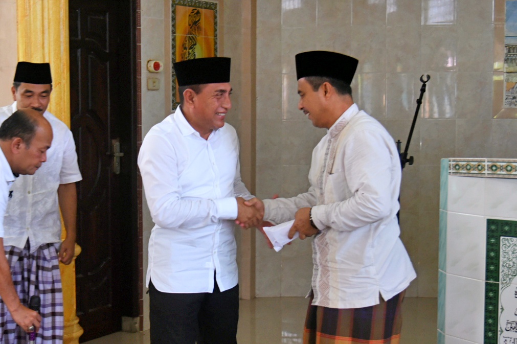 Di Masjid Gunungsitoli, Gubernur: Islam di Nias Harus Rahmatan Lil Alamin Â 