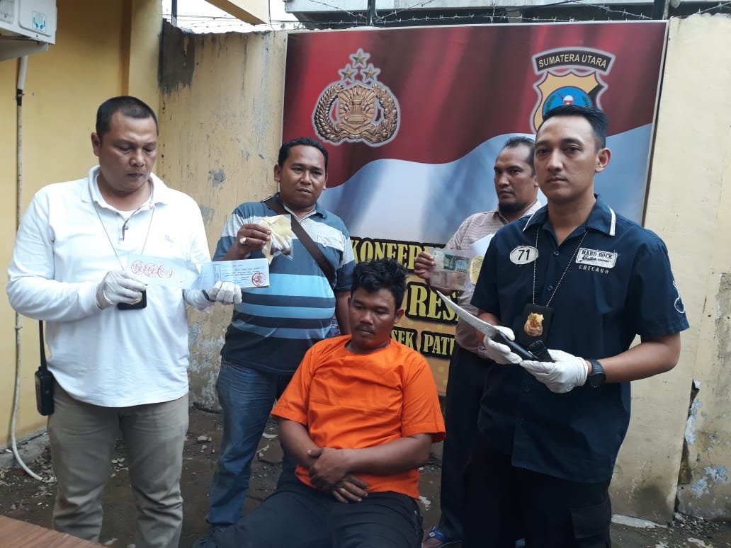 Pegasus Patumbak Tembak Buronan Pelaku Pemerasan Supir