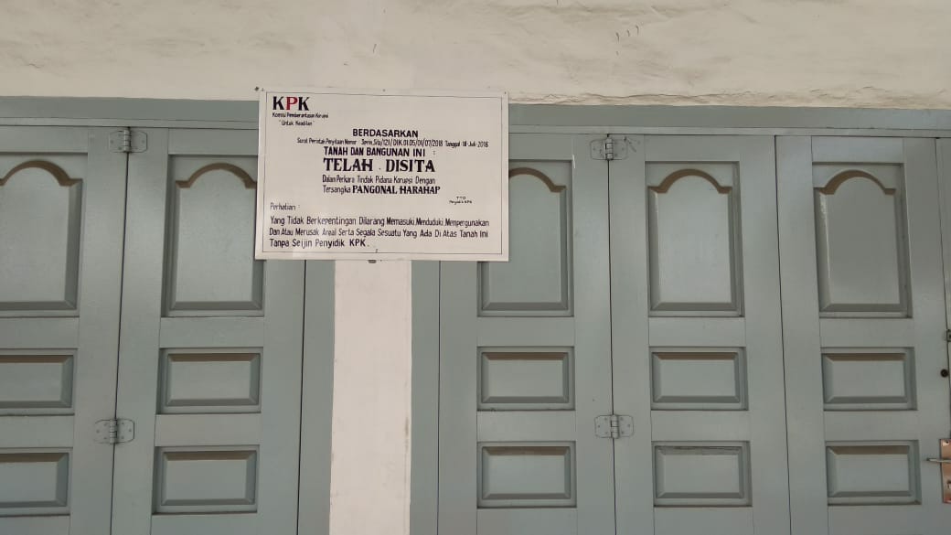 Diduga Asal dari Suap, Ini Aset Pangonal Harahap disita KPK