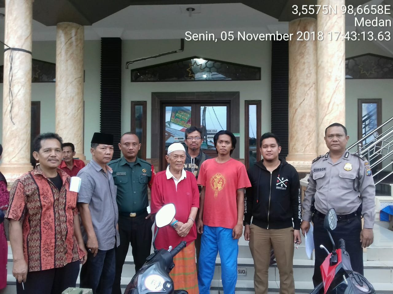 Bhabinkamtibmas Polsek Medan Baru Sukses Problem Solving Warga Berselisih Paham