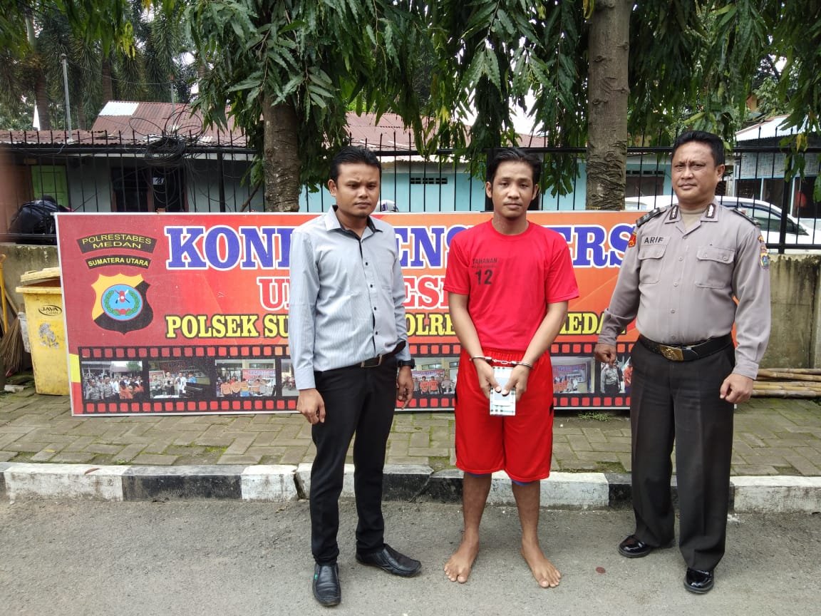 Reskrim Polsek Sunggal Ringkus Pelaku Curas