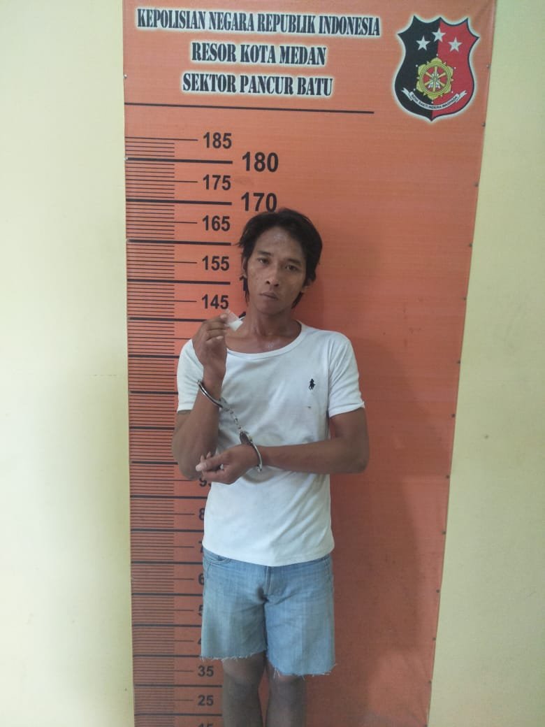 Pengedar Sabu Ladang Bambu Digulung Pegasus Pancur Batu