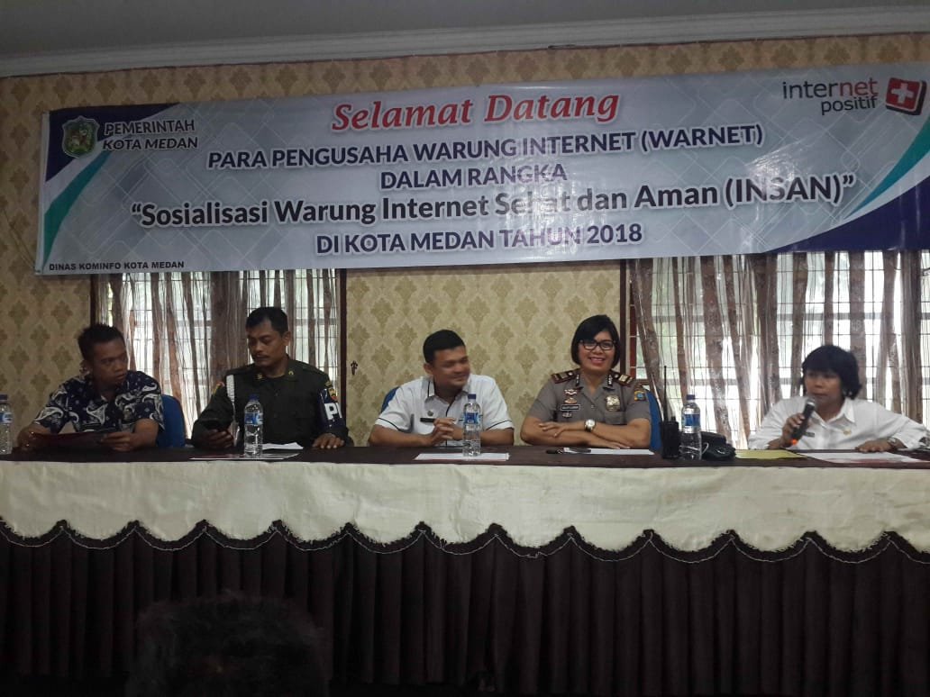 Kapolsek Medan Baru Nara Sumber Sosialisasi INSAN