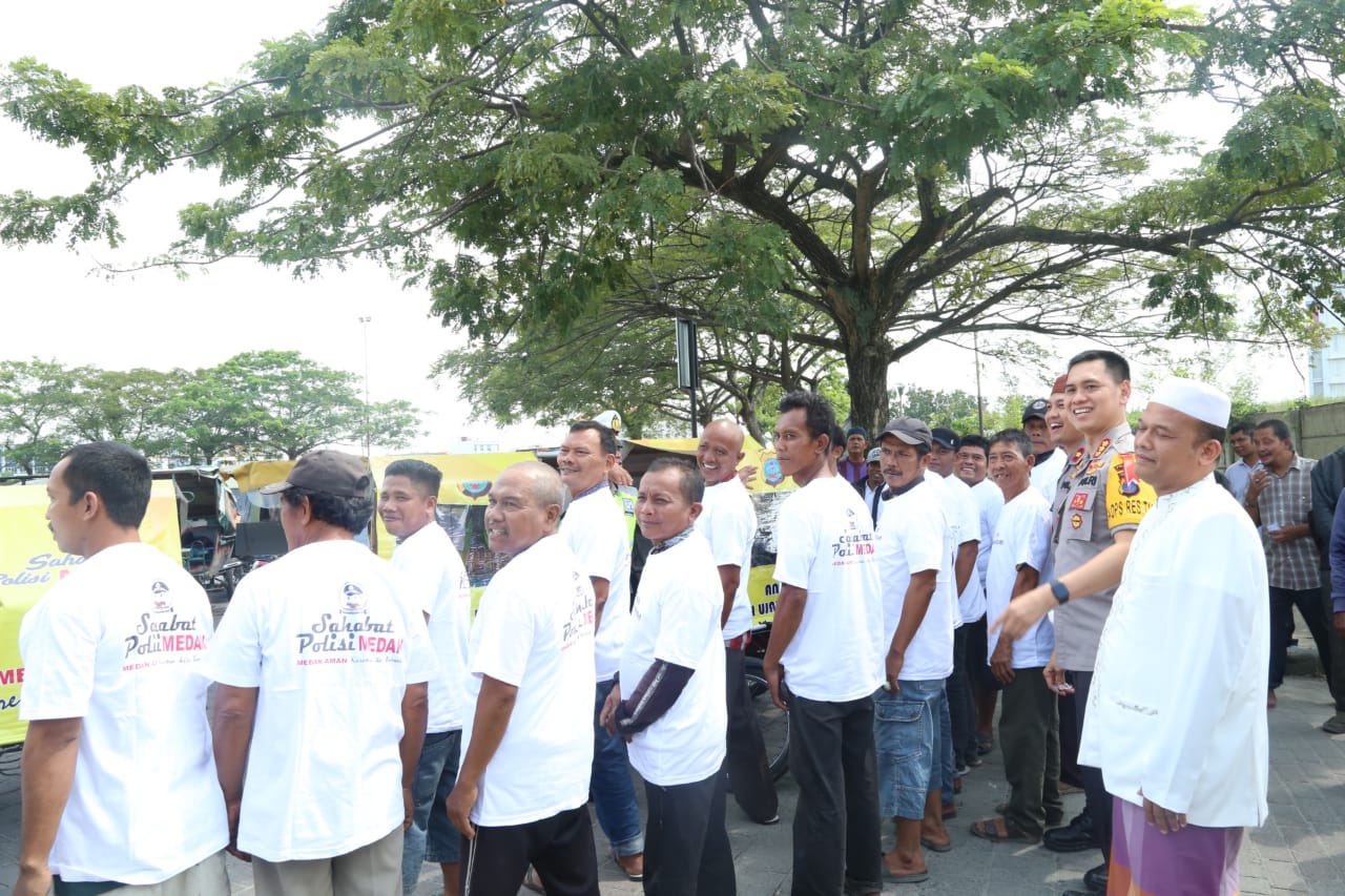 Kapolrestabes Medan Lanjutkan Program Kerja Kapolda Sumut 