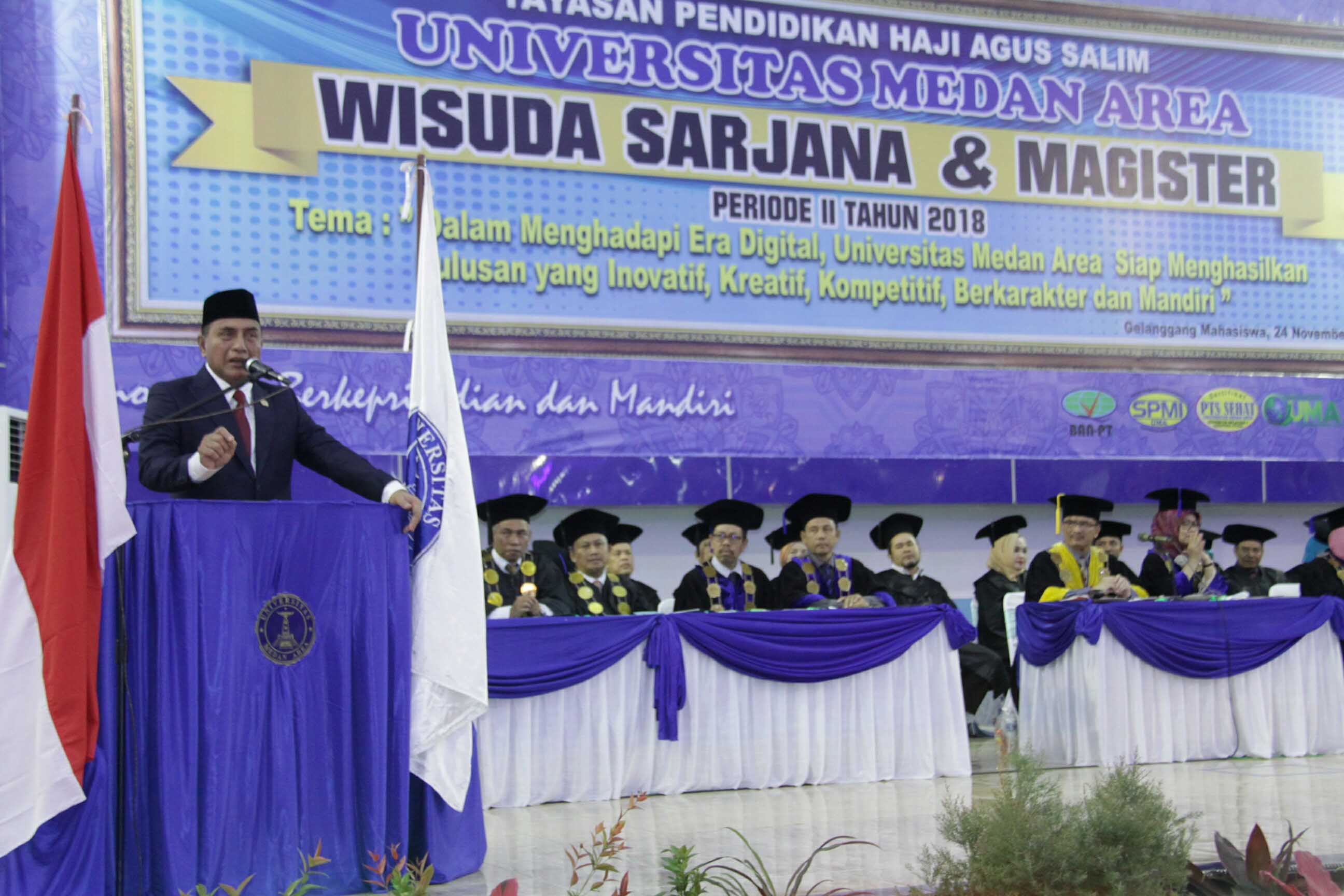 UMA Wisuda 524 Lulusan