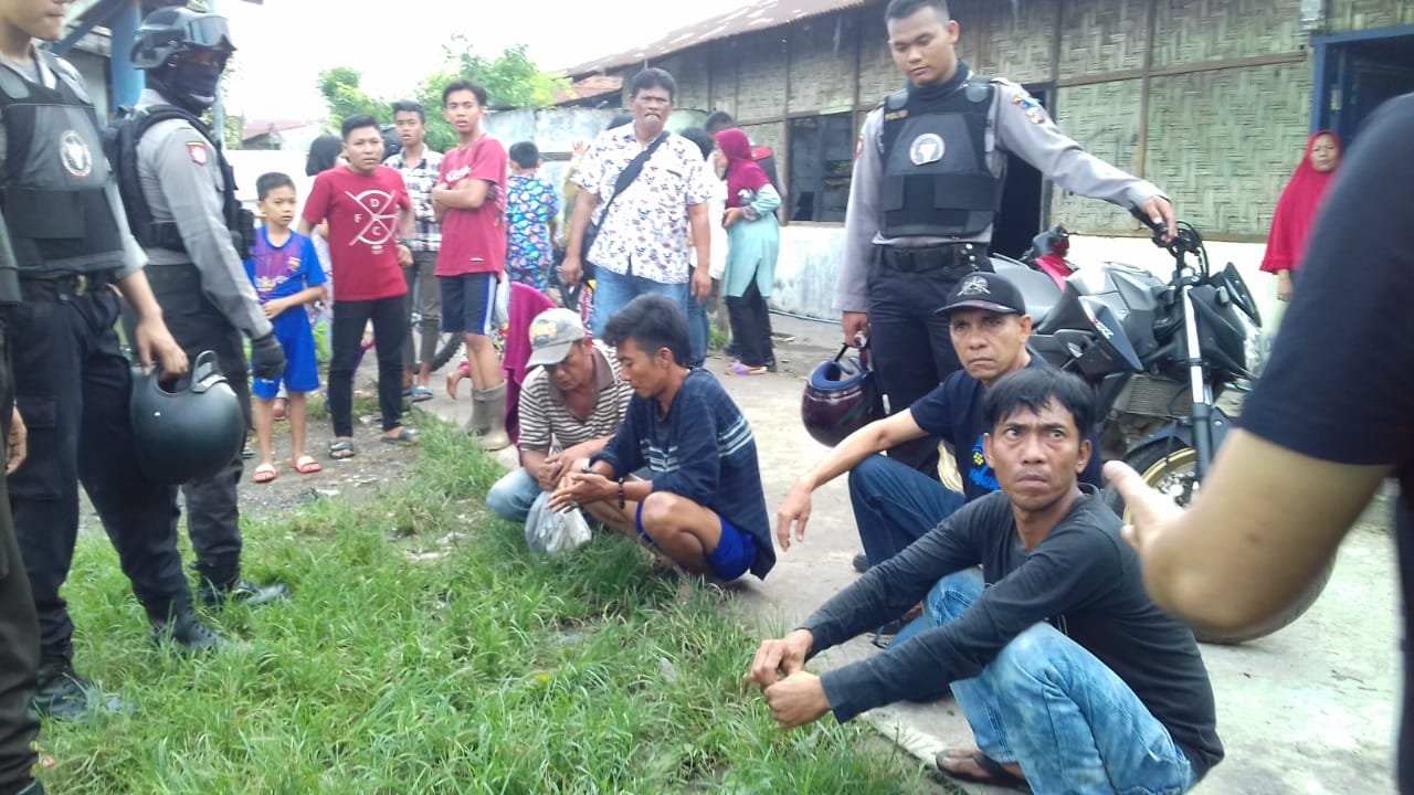 GKN di Jalan Kelambir V Gang Keluarga, Polisi Amankan Empat Pria Positif Amphethamine