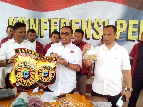 Poldasu Ringkus 7 Tersangka Penculikan dan Penganiayaan Kasus Investasi Bet Coin, 1 Orang Diantaranya Oknum Polri.