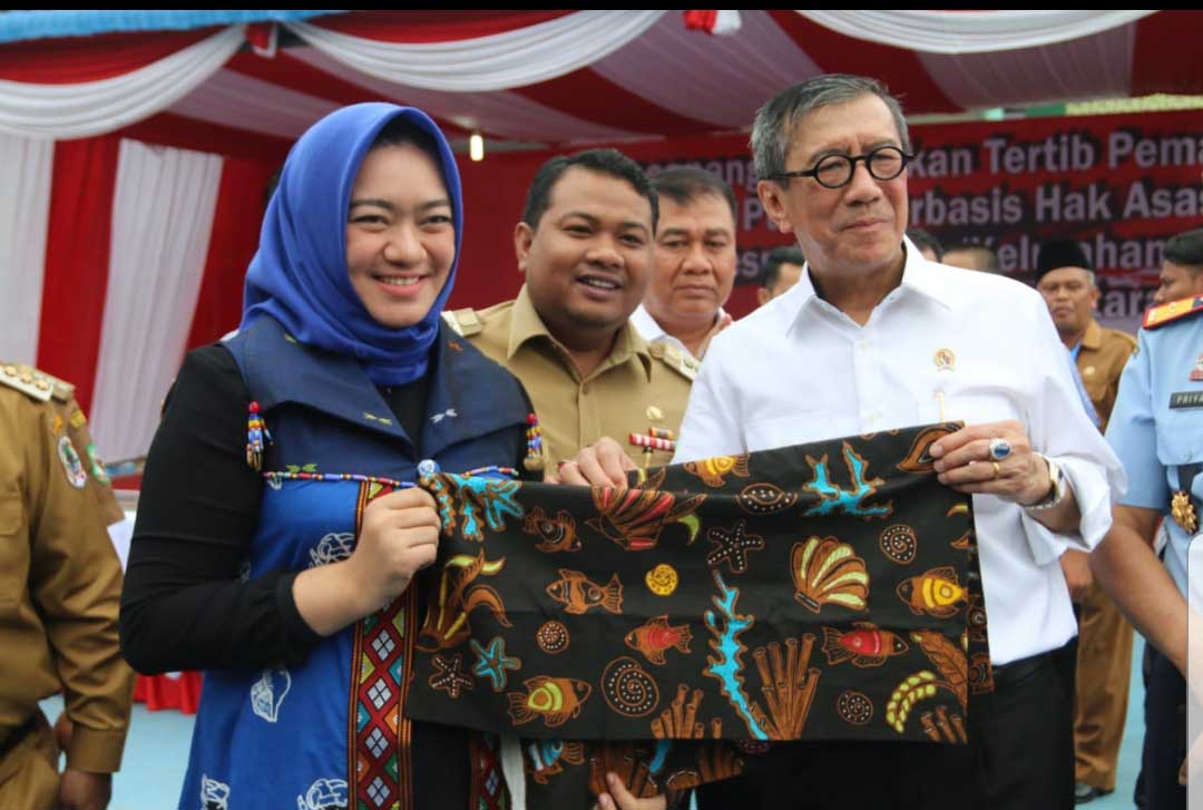 Walikota Tanjung Balai Kerjasama Membatik Dengan Lapas Kelas II Pulau Simardan