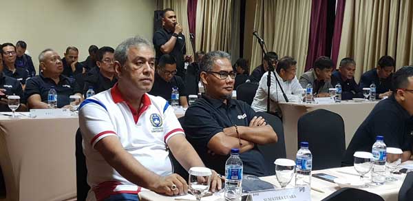 Asprov PSSI Sumut Kodrat Shah Hadiri Rapat Kerja Asprov PSSI di Jakarta
