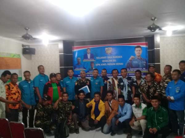 Terpilih Secara Aklamasi, Agus Yahya Nakhodai PK KNPI Kecamatan Medan Denai