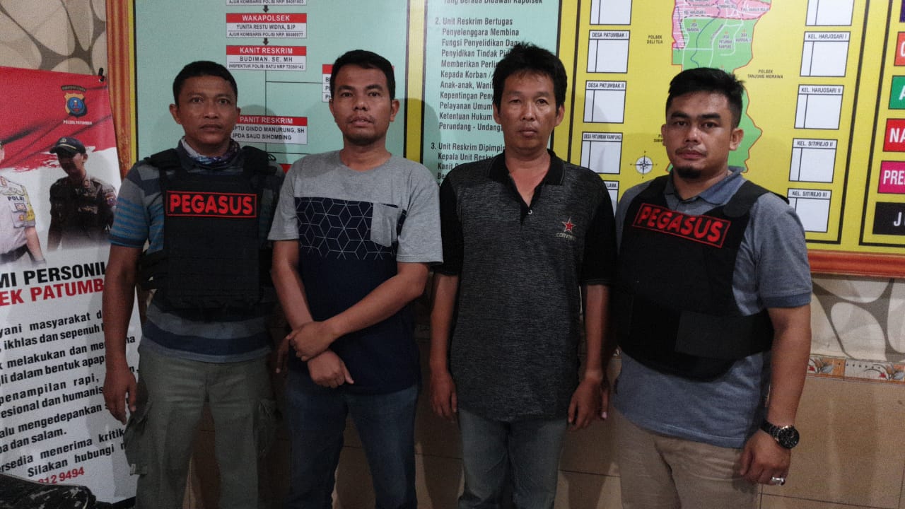 Pegasus Polsek Patumbak Ringkus Dua Pelaku Perampokan Sarmando Saragih