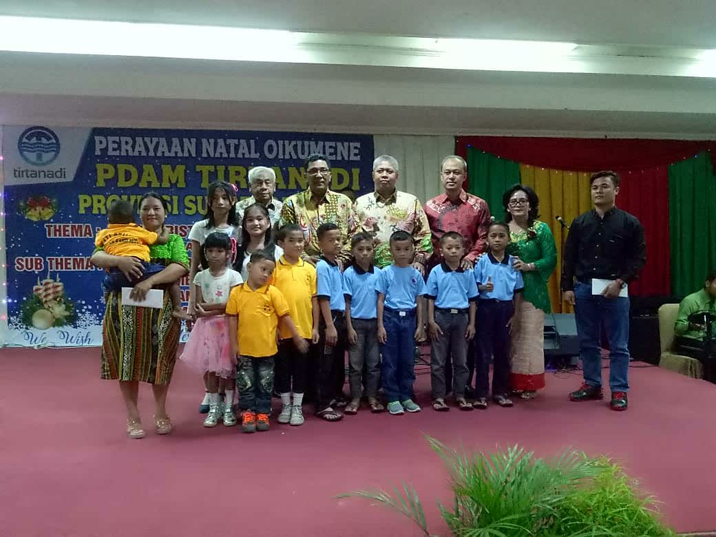 Sambut Natal dan Tahun Baru, PDAM Tirtanadi Gratiskan Rekening Air Gereja