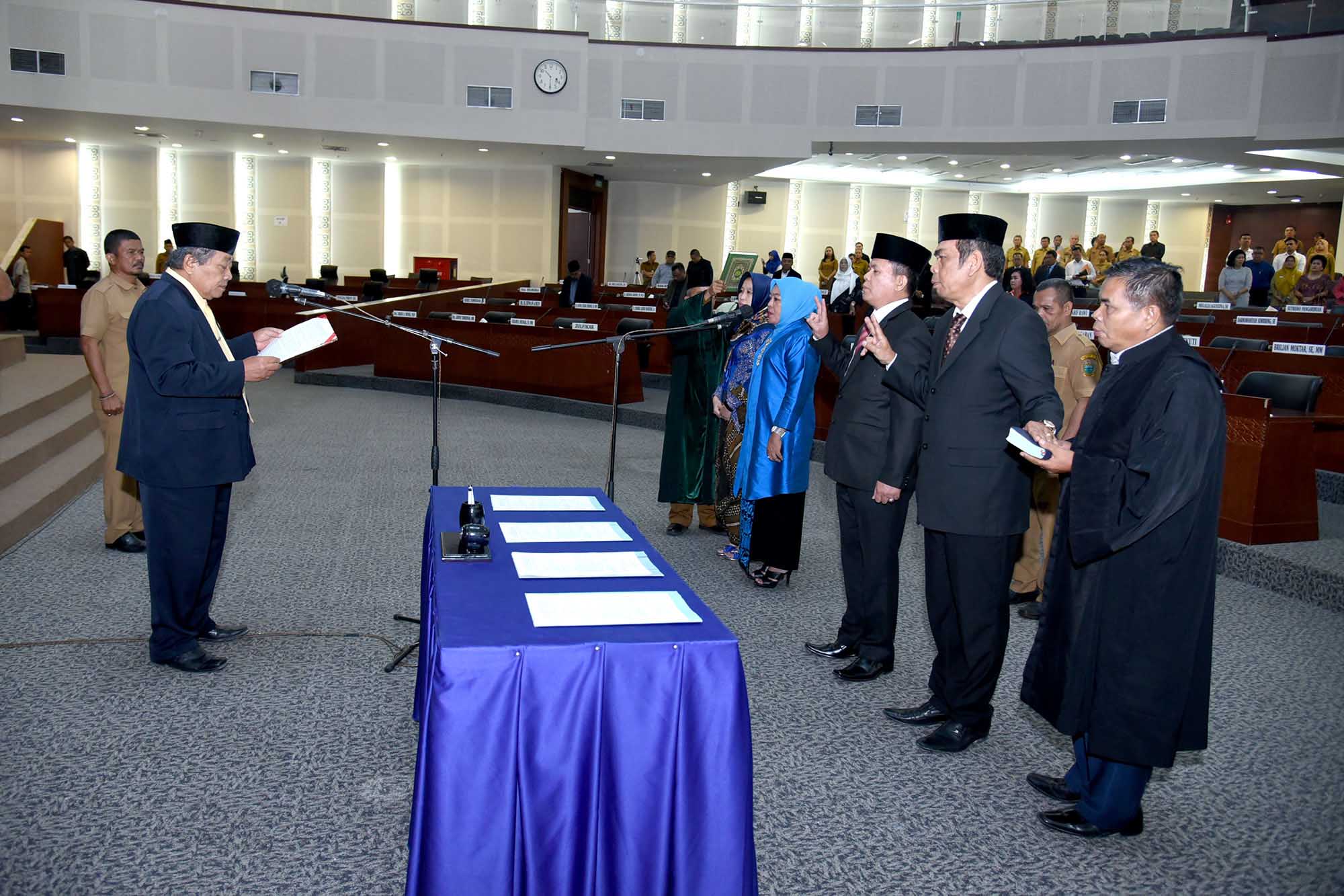 Empat Anggota DPRD Sumut PAW Dilantik, Wagubsu Ajak Jaga Kondusifitas Jelang Pemilu 2019 Â 