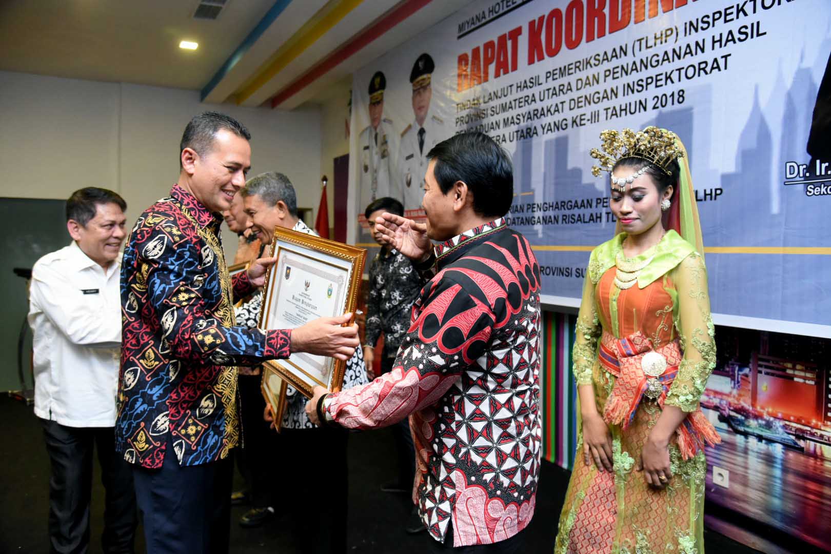 Wagubsu Harap Inspektorat se-Sumut Bisa Terintegrasi