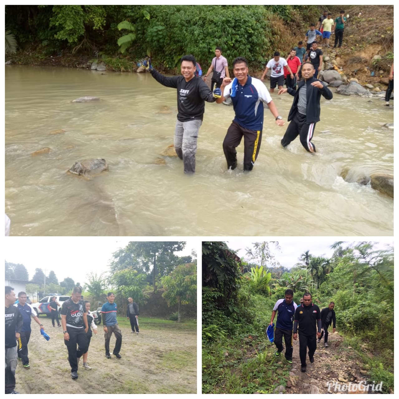 Kapolsek Pancur Batu Dampingi Waka Polda Sumut dan Rombongan di Lokasi Hass Nusantara