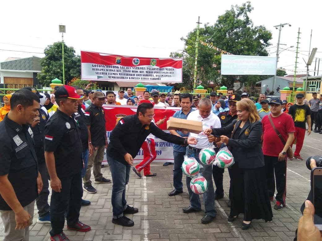 Bersihkan Lingkungan dari Rawan Narkoba, Sat Res Narkoba Laksanakan Program Unggulan