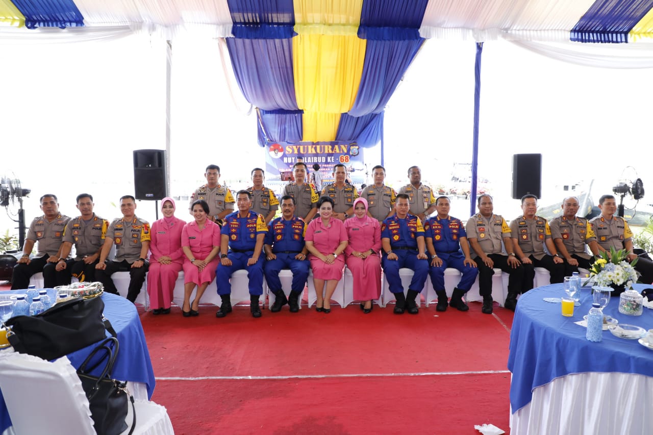 Kapolrestabes Medan Hadiri HUT Korpolairud Ke 68 di Belawan
