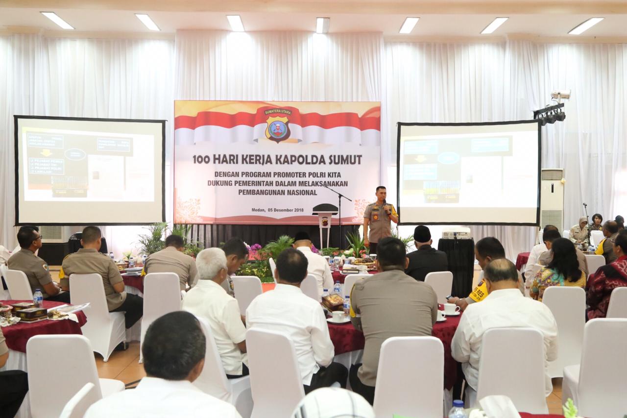 Program 100 Hari Kerja Kapolda Sumut, Polrestabes Medan Telah Memberi yang Terbaik Bagi Masyarakat