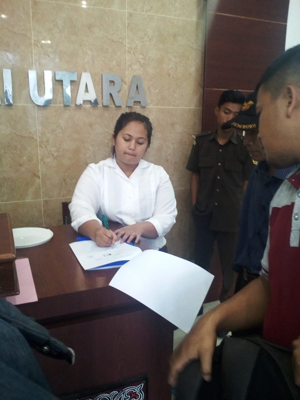 Kepala Desa Lobu Singkam Dilaporkan Ke Kejari Tapanuli Utara