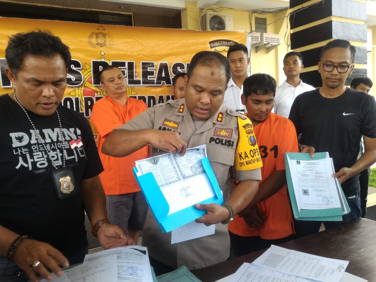 Gelapkan Ratusan Sepeda Motor, Tim Scorpion Reskrim Sergei Bekuk Mantan Karyawan PT Adira Finance