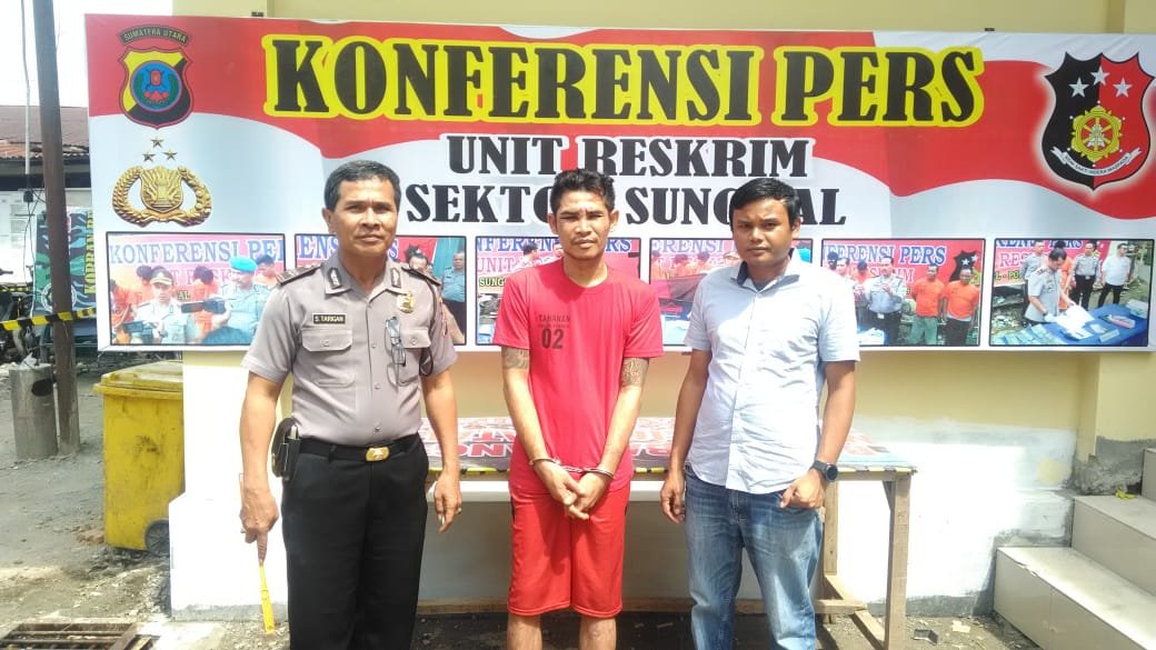 Polsek Sunggal Tangkap Satu dari Tiga Pelaku Curat