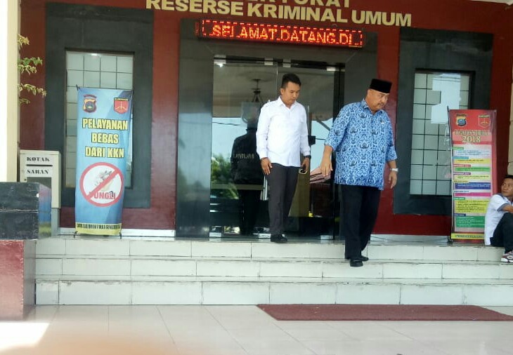 Ngogesa Sitepu Datangi Mapoldasu Terkait Dumas