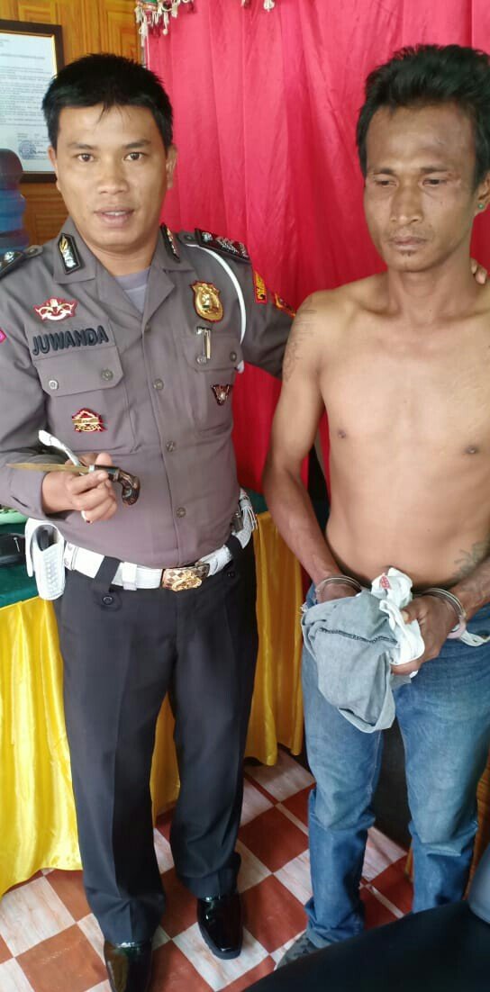 Polsek Medan Kota Amankan Pelaku Pemalak Taksi Online