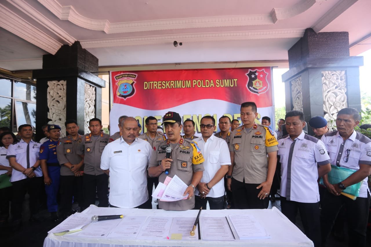 Poldasu Tangkap Empat Tersangka Kasus Terhambatnya Pembangunan Tol Medan-Binjai