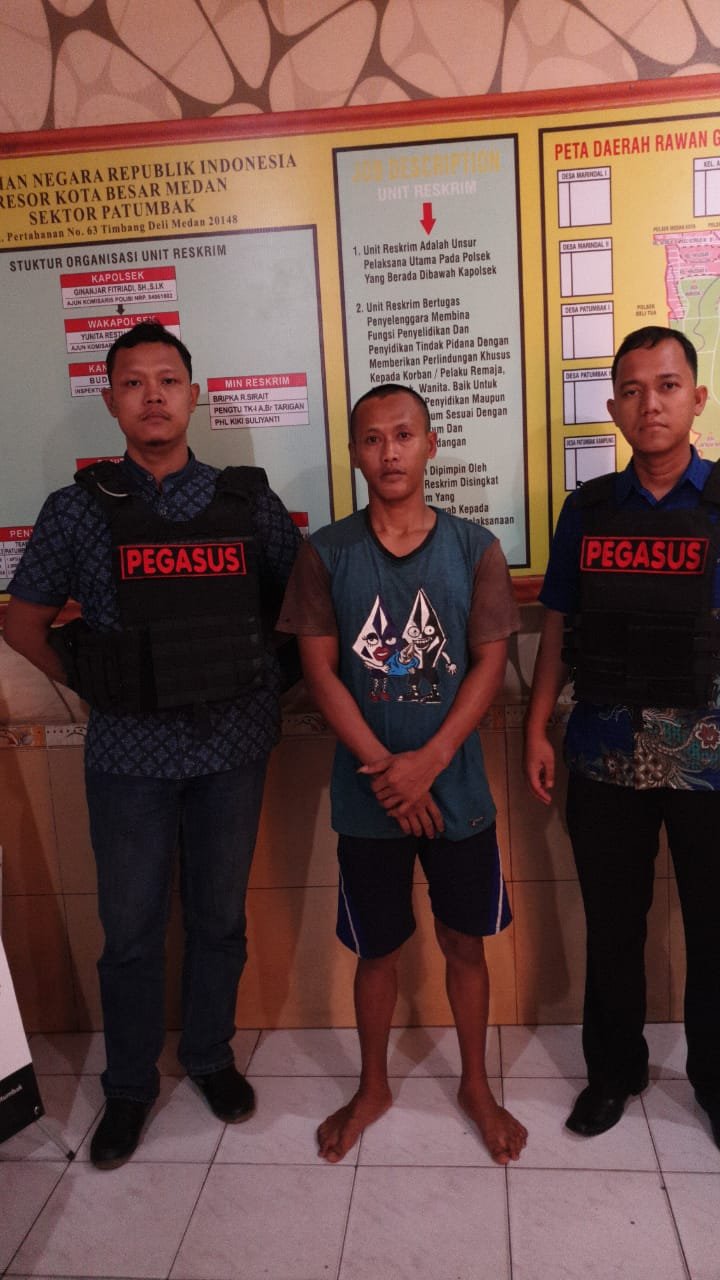 Jual Shabu, Pegasus Patumbak Ringkus Seorang Supir