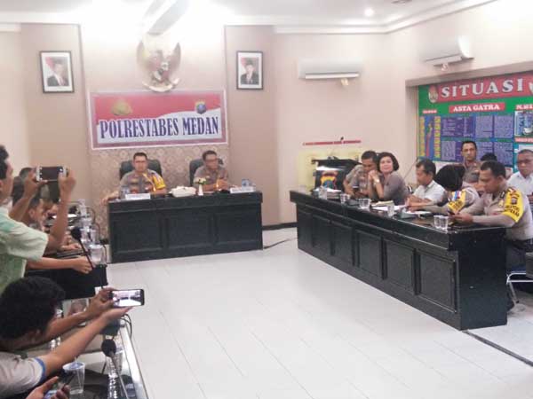 Refleksi Akhir Tahun, Kapolrestabes Medan : Kriminalitas 2018 Menurun