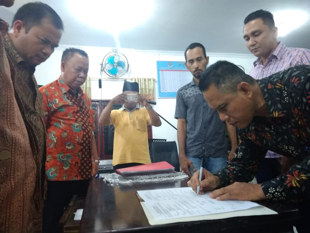 Sertijab dan Pisah Sambut Kades Tembung, Misman Puteh : Buat Yang Terbaik Untuk Desa Tembung